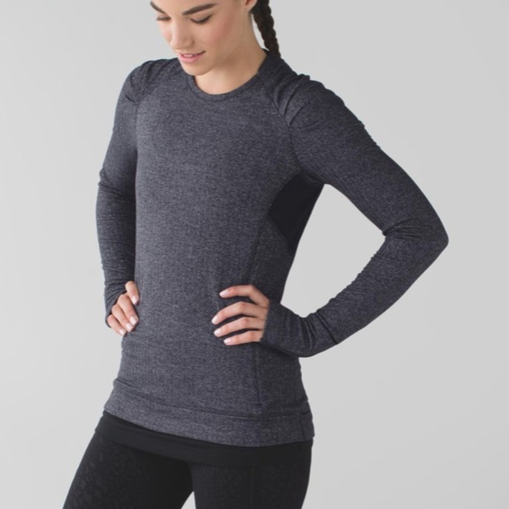 [lululemon] Herringbone Side-Pocket Top